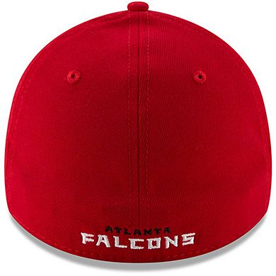 Men's New Era Red Atlanta Falcons 39THIRTY Flex Team Classic Hat