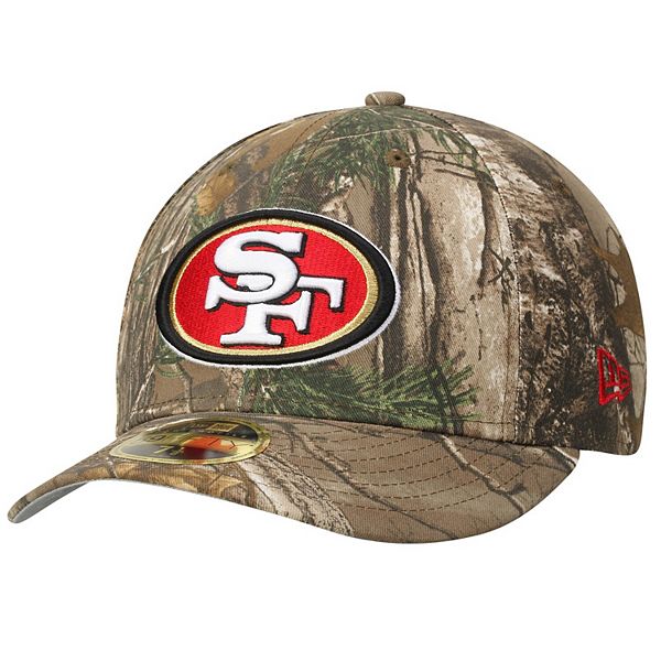 Men's New Era Realtree Camo San Francisco 49ers Low Profile