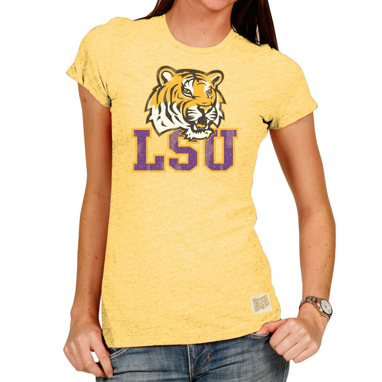 yellow lsu shirt