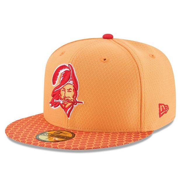 Youth Tampa Bay Buccaneers New Era Orange Sideline Home 9FIFTY Snapback Hat