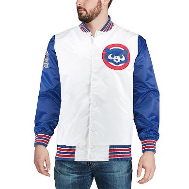 Men's Starter White Chicago Cubs The Legend Jacket