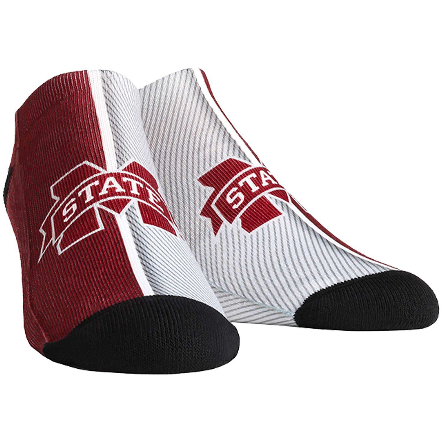 Image for Unbranded Men's Mississippi State Bulldogs Campus Stripe Ankle Socks at Kohl's.