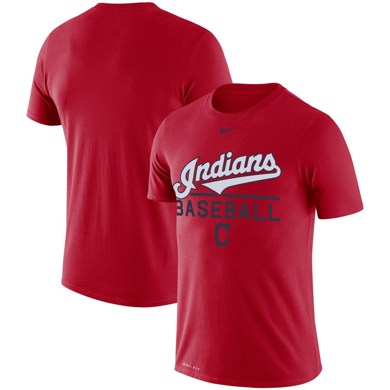 red cleveland indians shirt