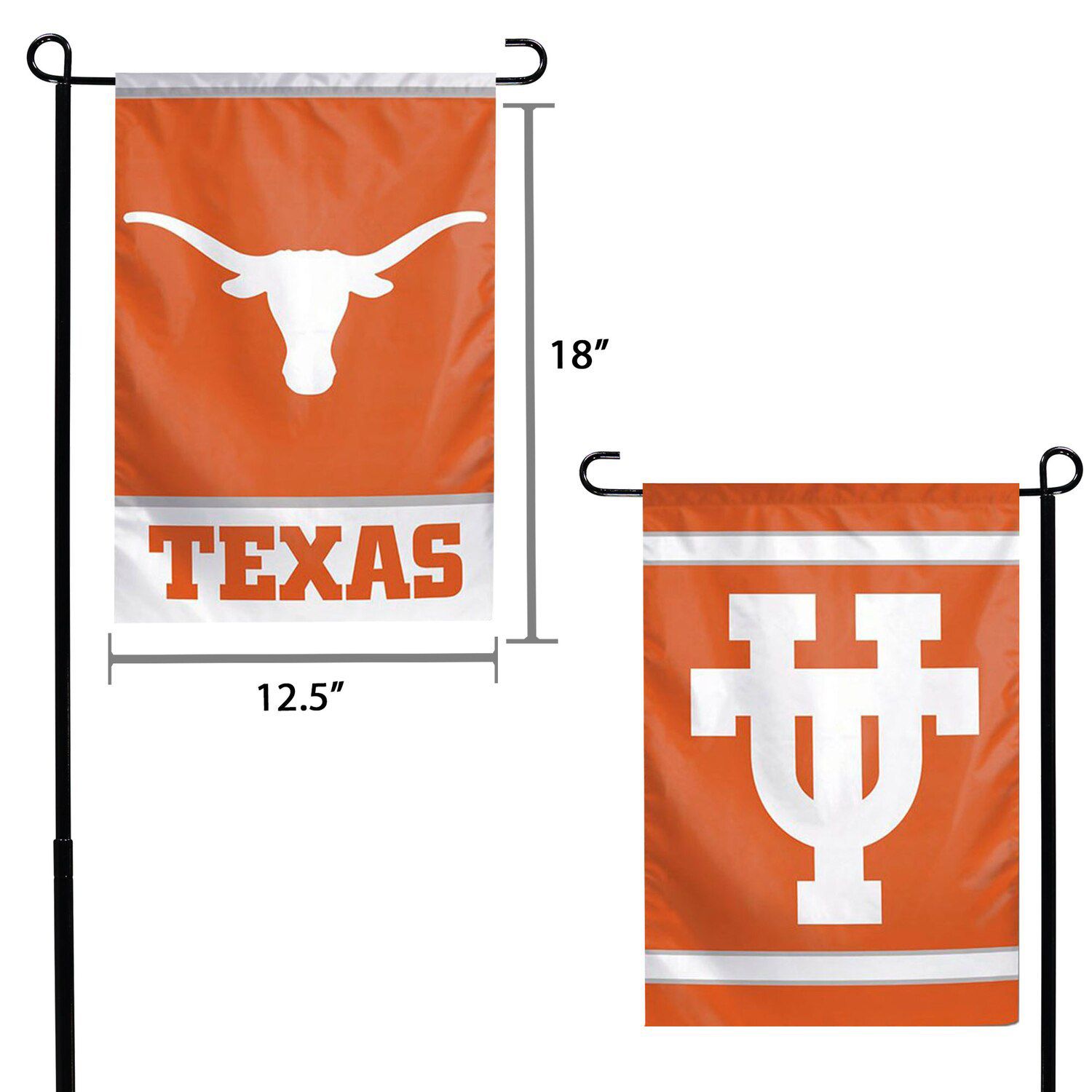 Bandiera Da Giardino Double Face Texas Rangers MLB 31.8x45.7 Cm - WinCraft Ufficiale