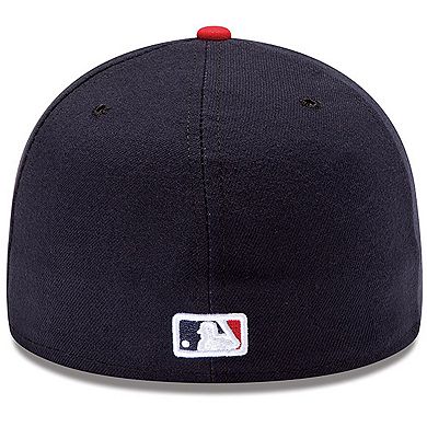 Men's New Era Navy Minnesota Twins Authentic Collection On Field Low Profile Home 59FIFTY Fitted Hat