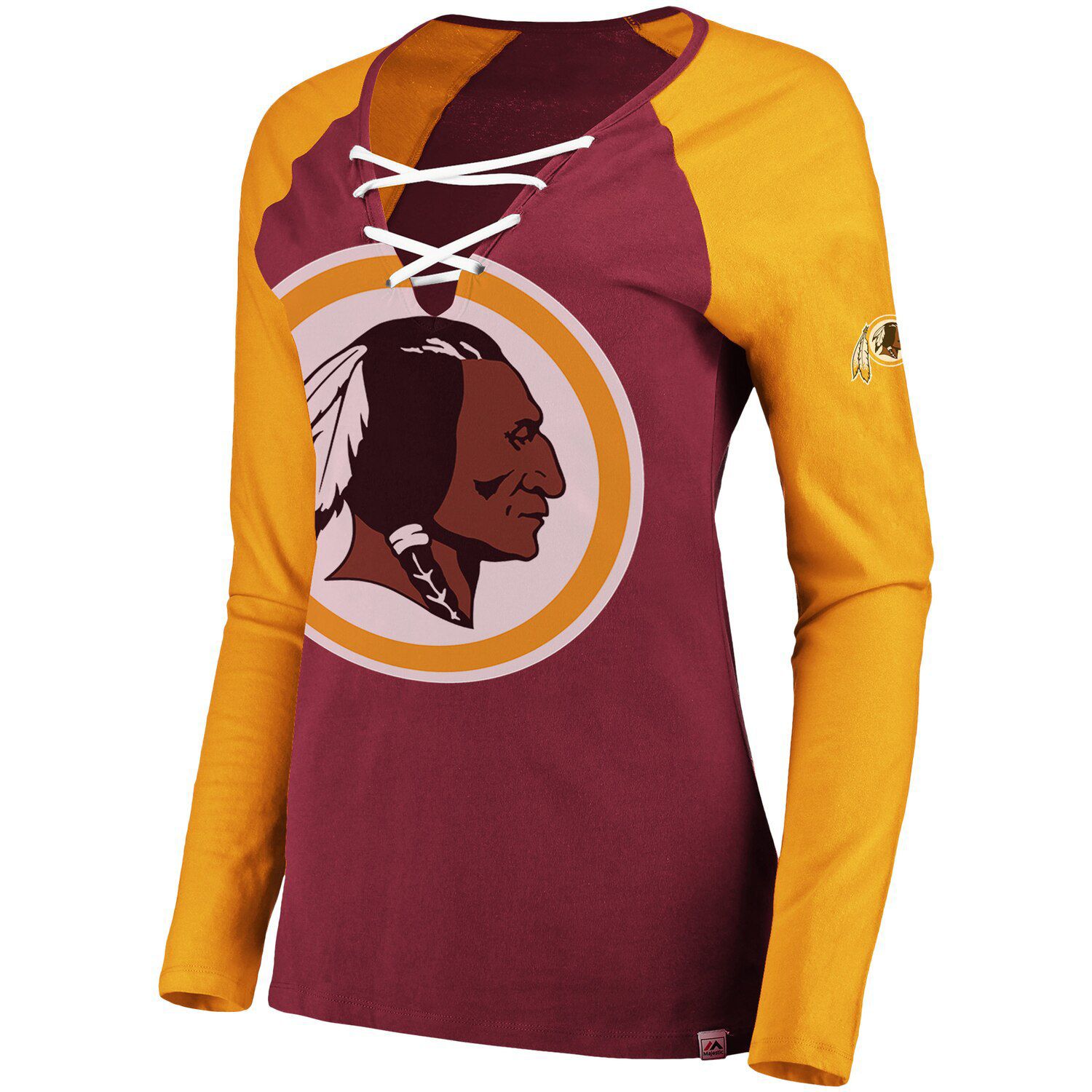 womens redskins long sleeve shirt