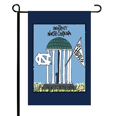 North Carolina Tar Heels 12" x 18" Double-Sided Garden Flag