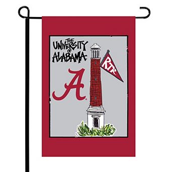 Alabama Crimson Tide 12" x 18" Double-Sided Garden Flag