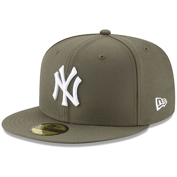 Men's New York Yankees New Era Gray Fashion Color Basic 59FIFTY Fitted Hat