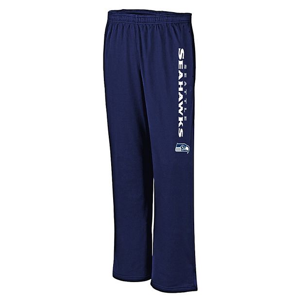 Women's Majestic College Navy Seattle Seahawks Plus Size Jersey Sweatpants