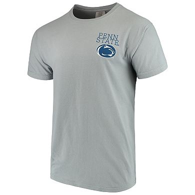 Men's Gray Penn State Nittany Lions Comfort Colors Campus Scenery T-Shirt