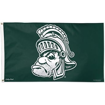 WinCraft Michigan State Spartans Single-Sided 3' x 5' Deluxe Mascot Flag