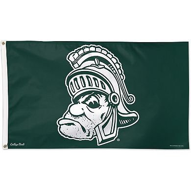 WinCraft Michigan State Spartans Single-Sided 3' x 5' Deluxe Mascot Flag