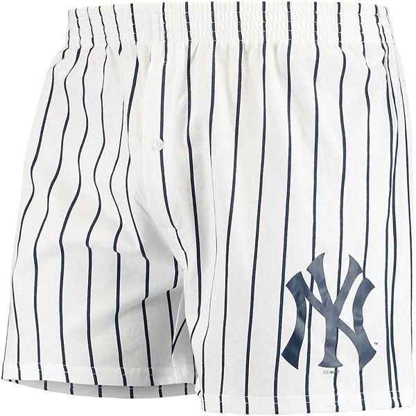 Women's New York Yankees Concepts Sport White/Navy Vigor Sleep Shorts