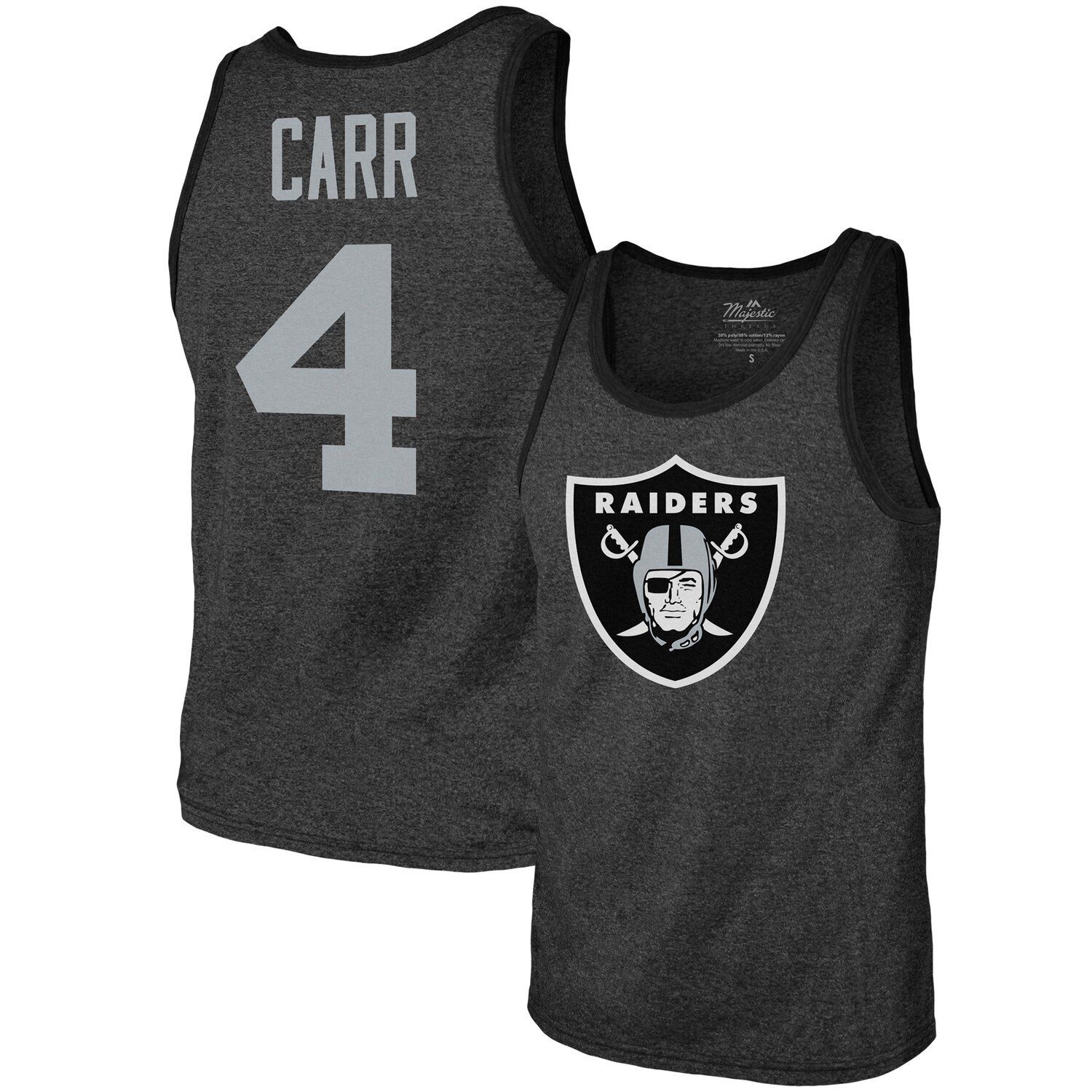oakland raiders muscle shirt