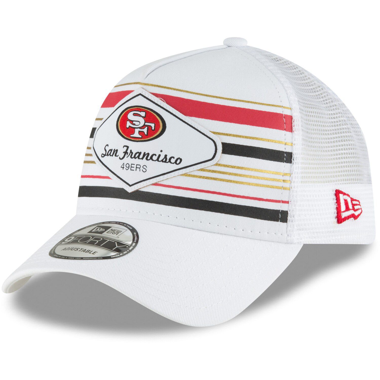 white 49ers hat