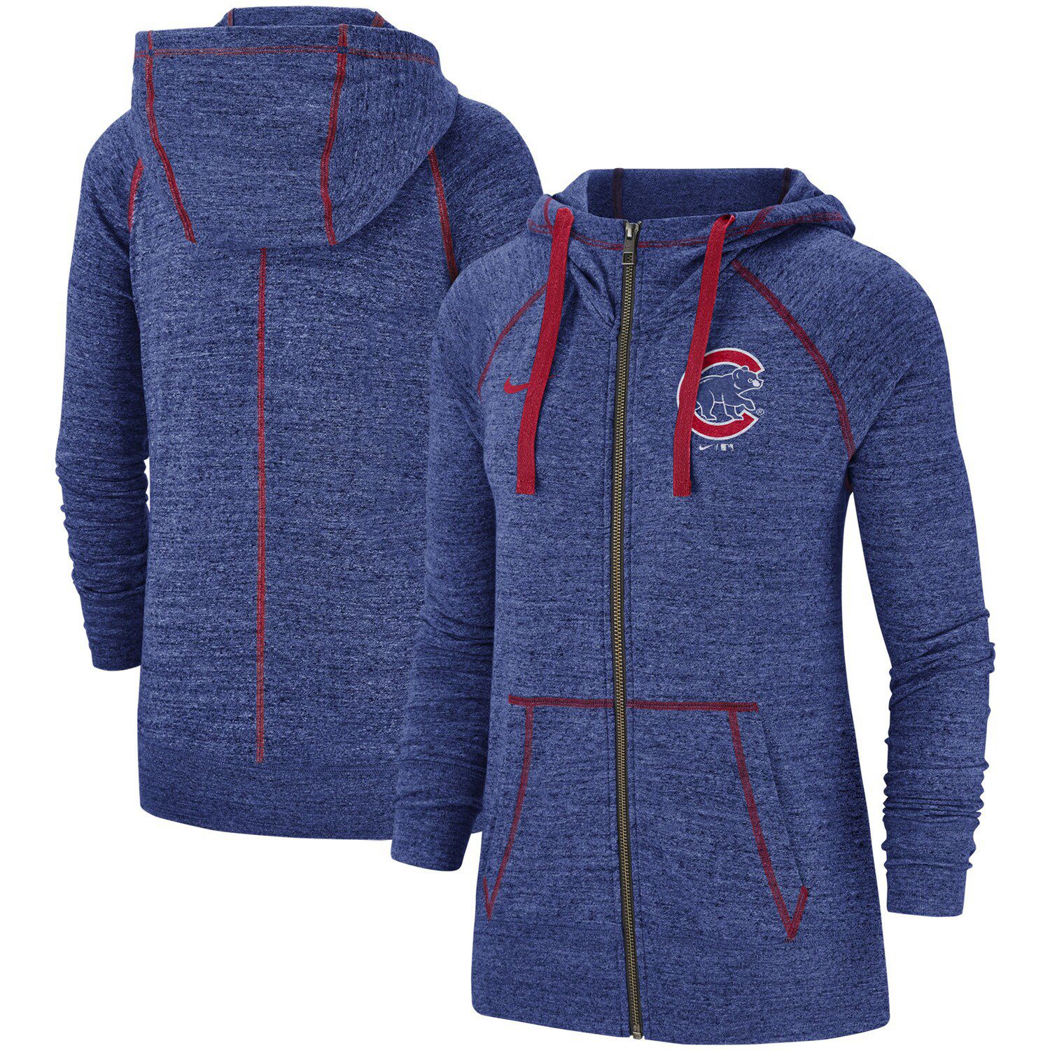 cubs zipper hoodie