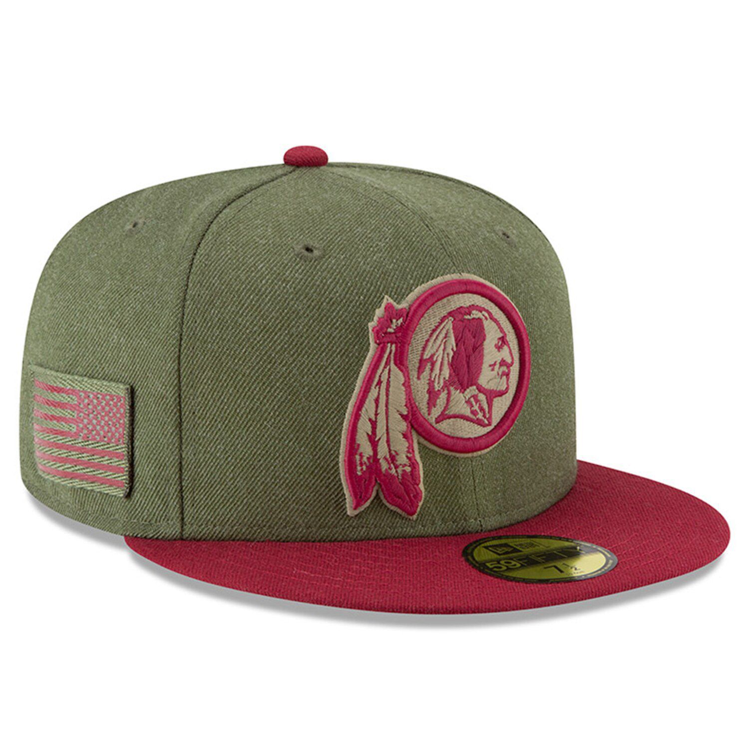 salute to service redskins hat