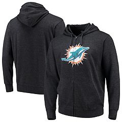 Mitchell & Ness Youth Miami Dolphins Head Coach Aqua Pullover Hoodie