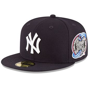 Men's New Era Navy New York Yankees World Series Wool Team 59FIFTY Fitted Hat