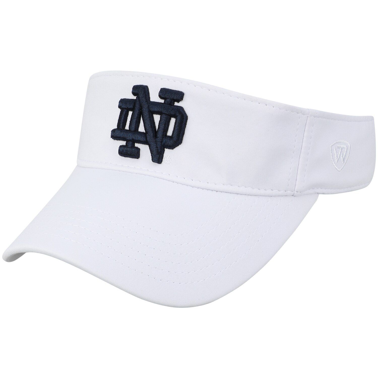 notre dame visor cap