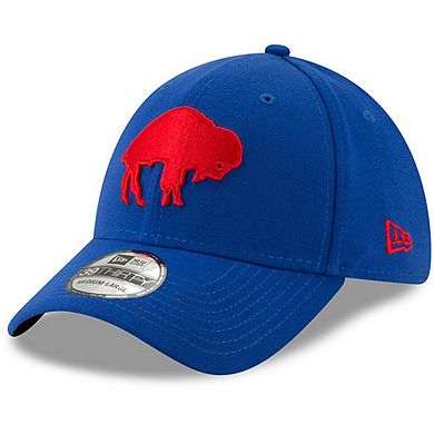 Men's New Era Royal Buffalo Bills Team Classic Throwback 39THIRTY Flex Hat