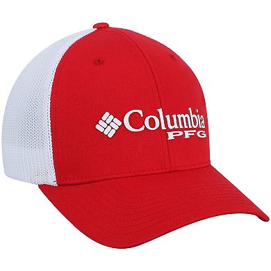 Men's Columbia Scarlet Nebraska Huskers Collegiate PFG Flex Hat