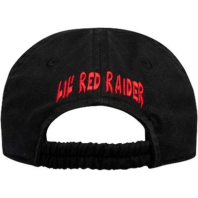 Infant Top of the World Black Texas Tech Red Raiders Mini Me Adjustable Hat