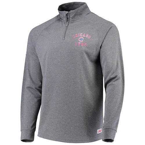 Download Men's Stitches Heathered Charcoal Chicago Cubs Team Raglan ...