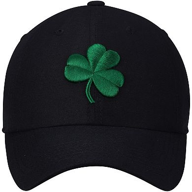 Men's Top of the World Navy Notre Dame Fighting Irish Clover Staple Adjustable Hat