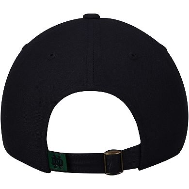 Men's Top of the World Navy Notre Dame Fighting Irish Clover Staple Adjustable Hat