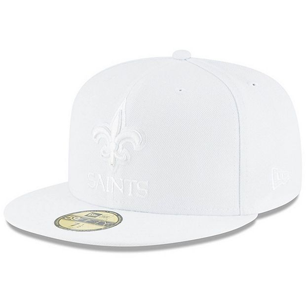 New Era Women's White, Black New Orleans Saints Plus Size Athletic