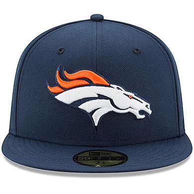 NWE BRONC NAVY NFL OMAHA 59FIFTY HATMENFIT