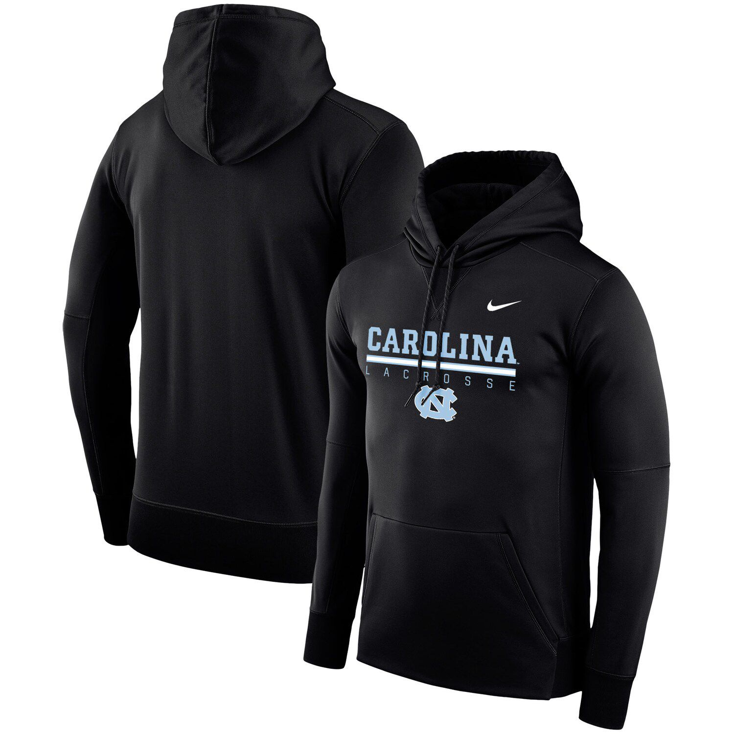 nike men's north carolina tar heels carolina blue club hoodie