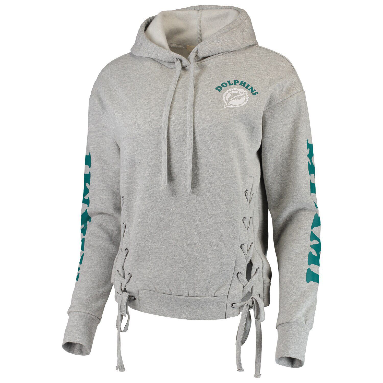 gray miami dolphins hoodie