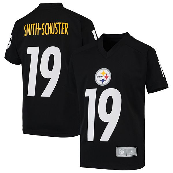 NFL_Jerseys Jersey Pittsburgh''Steelers'' #19 JuJu Smith-Schuster 23 Haden  30 James Conner 36 Jerome Bettis''NFL'' Youth 100th Limited Jersey 