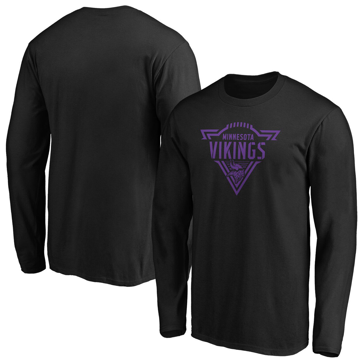 black minnesota vikings shirt