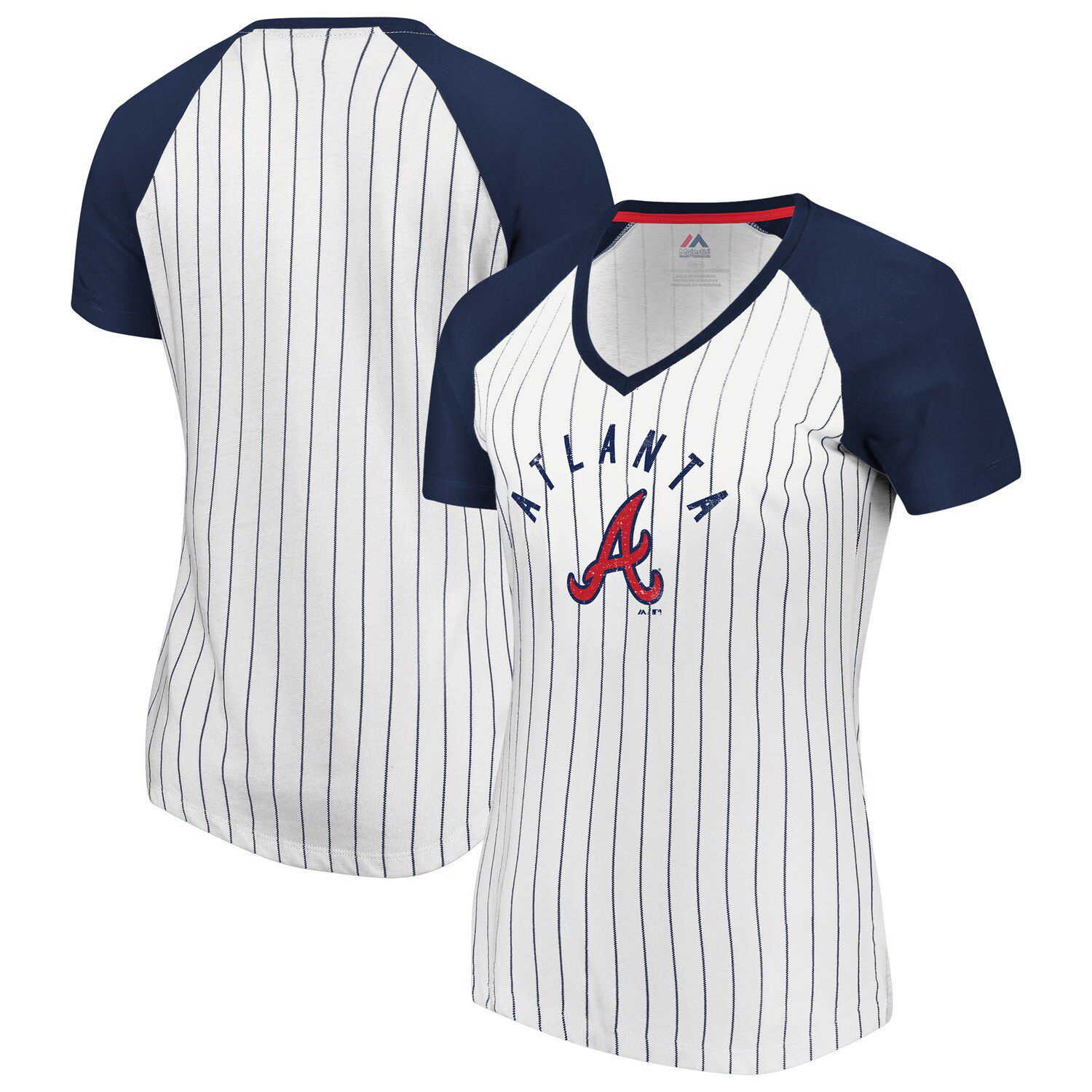 braves v neck jersey