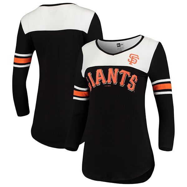 New Era San Francisco Giants Women's Ringer Scoop Logo Tee 23 / XL