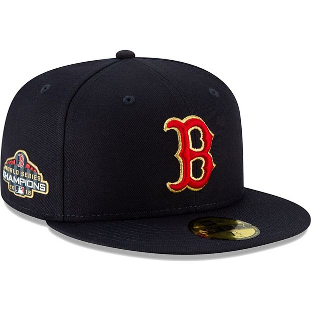 New Era Boston Red Sox Upside Down 59FIFTY Fitted Hat Navy