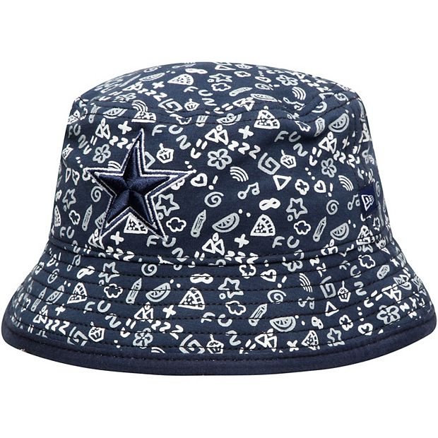 Dallas Cowboys New Era Main Bucket Hat - Navy