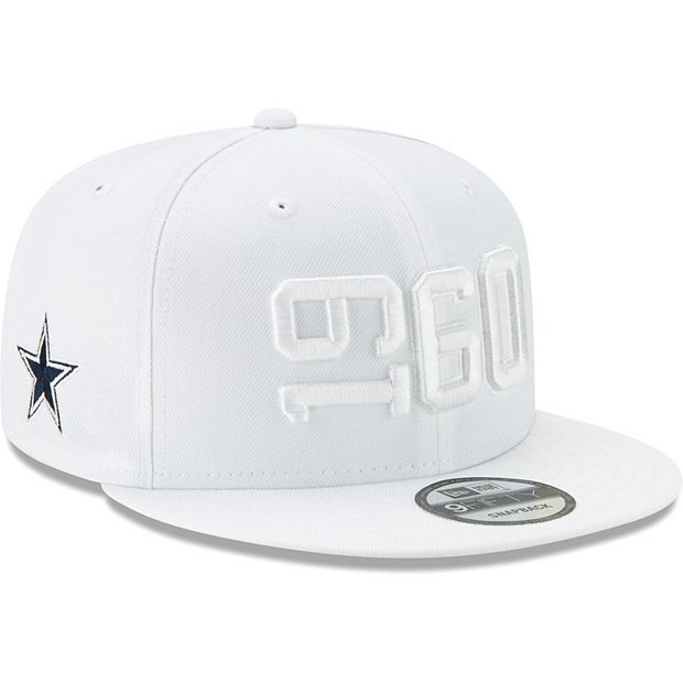 Men's New Era White Dallas Cowboys 2019 NFL Sideline Color Rush Official  9FIFTY Adjustable Snapback Hat