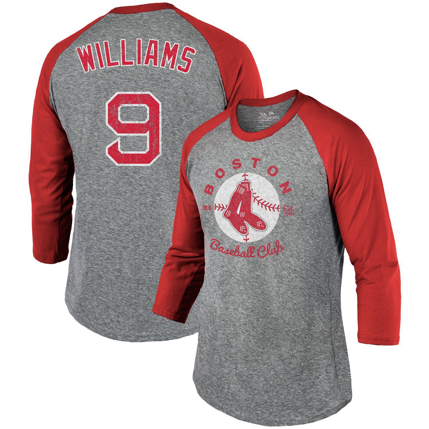 ted williams jersey number