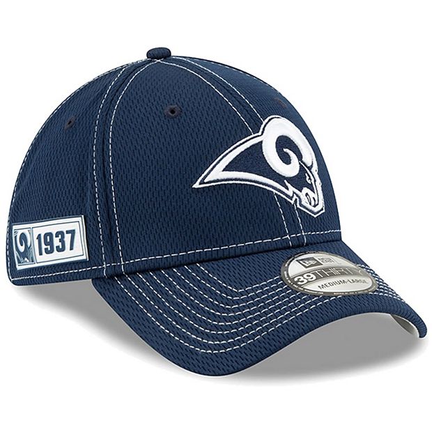 NFL Team Apparel Los Angeles Rams Navy Blue Structured Hat Cap