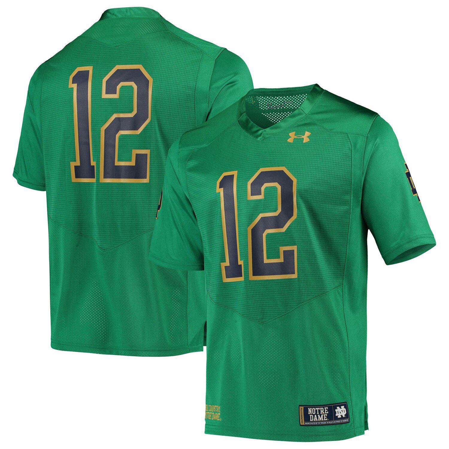 green notre dame jersey