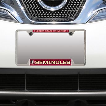WinCraft Florida State Seminoles Metal License Plate Frame