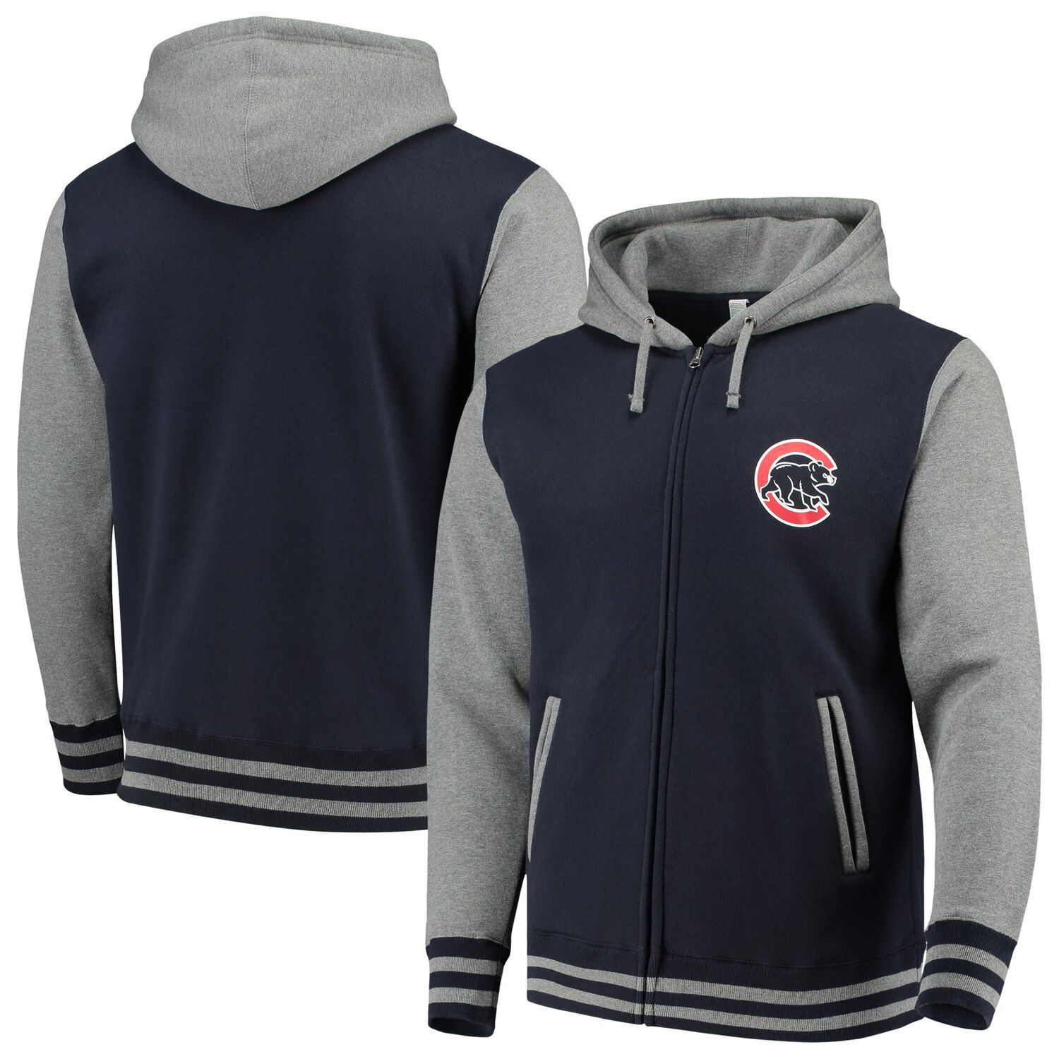 cubs zip up sweatshirt