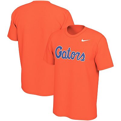 Men s Nike Orange Florida Gators Wordmark Legend T Shirt