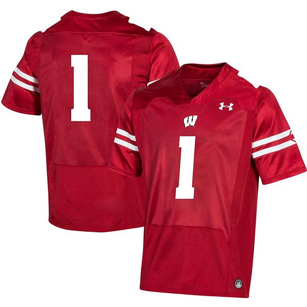 Wisconsin store football jersey