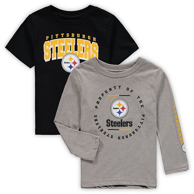 Toddler Pittsburgh Steelers Gray T-Shirt